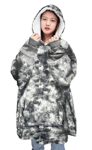 Tie dye oversized hoodie - dye,