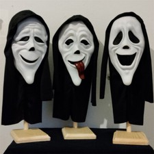Ghost smiley face - ghost, scary