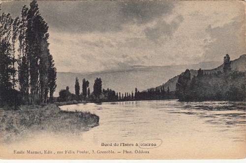 Glairon bord isère ed - de, l'isère