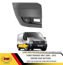 FORD TRANSIT MK7 2006 - 2014 FRONT BUMPER CORNER RIGHT DRIVERS SIDE RH END CAP