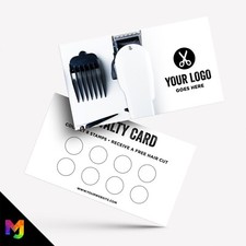 Custom Loyalty Card Printing | Barber / Salon / Hairdresser Business 03