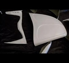 Vw Beetle Baja Bonnet with Inner Skin in White Fiberglass Fits Pre 1303 Model