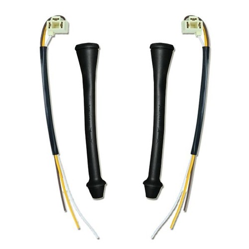 Beetle headlight wire tubes - vw,
