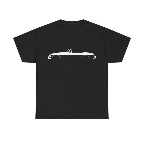 Mgb roadster silhouette car - mgb,