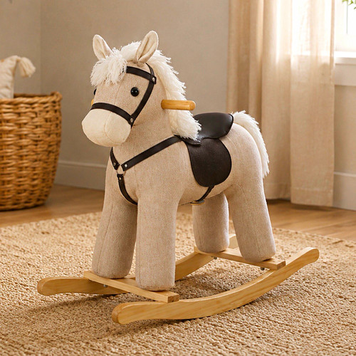 Rocking horse with sounds - rocking,