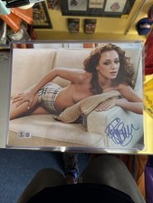 Signed Leah Remini Poster With