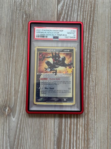 Pokemon greninja gold - greninja, psa