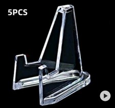 5PCS Acrylic Coin Display Stand Suitable To Display Many Other Items Too.