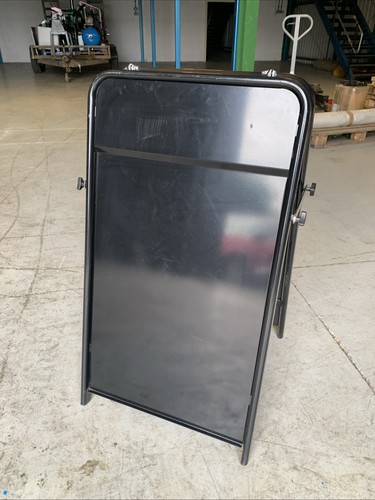 Metal board black - a-board,