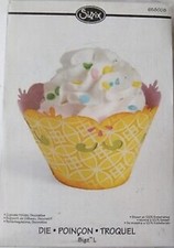 Sizzix Bigz L Die Cupcake Holder, Decorative 658008 Discontinued Rare