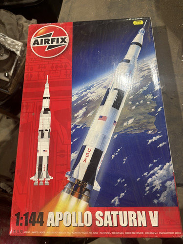 Airfix 144 apollo saturn v - airfix,