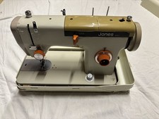 Vintage Jones Sewing Machine in Carry Case - Model 641