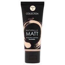 3 x Collection 2000 Naturally Matt Foundation  | Porcelain | RRP £18 | Wholesale