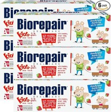 Biorepair Kids Oral Care Toothpaste Fluoride Free Milk Teeth For 0 to 6years old