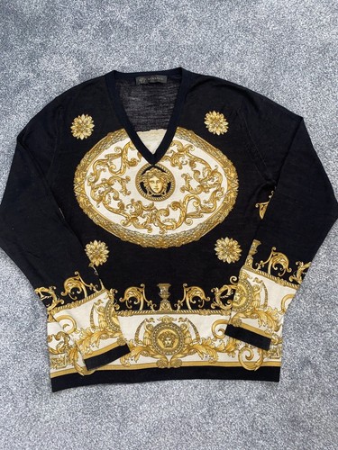 Versace long sleeve jumper - long,