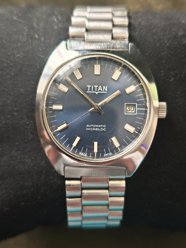 Titan automatic mens date - automatic,