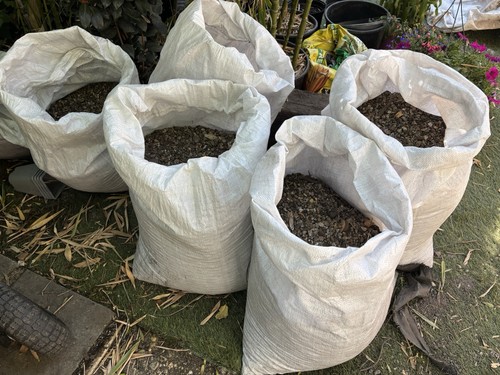 Bags pea shingle - bags,