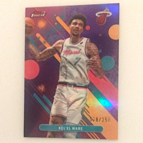 Topps finest kel - ware, miami