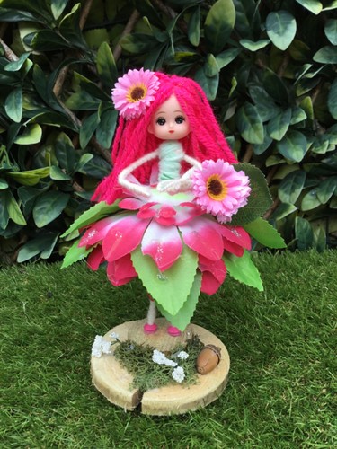 Handmade flower fairy - handmade,