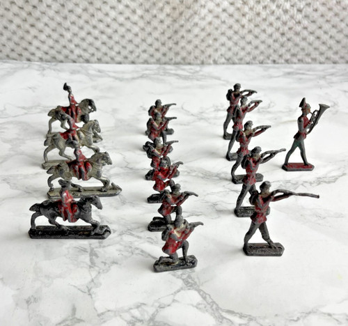 Vintage lead soldiers - vintage,