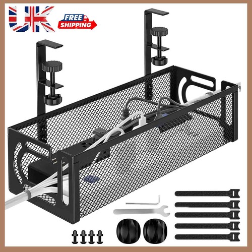 Under desk cable tray - cable,