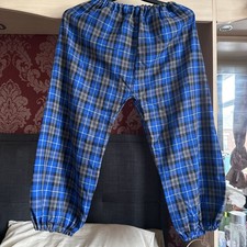 Unisex S/M Golfing Plus Four Pub Golf Tartan Trousers Sports Fancy Dress Pants