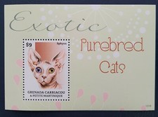 Grenada 2014 / Exotic Purebred Cats - Sphynx / 1v ms