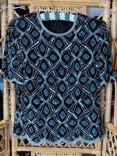 Vintage 1980 sequin and - vintage,