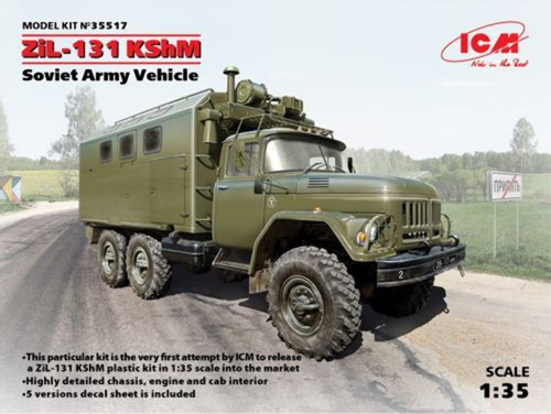 Icm 35517 soviet zil - icm,