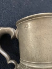 Vintage English Pewter Half