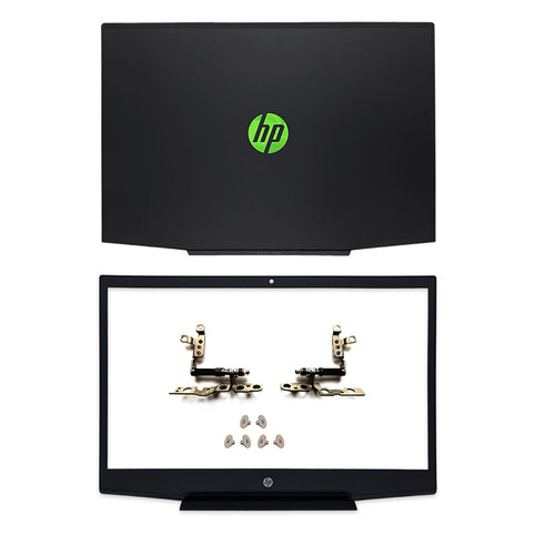 Lcd back cover - bezel, hinges