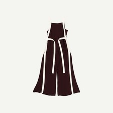 Reiss Womens Burgundy Jumpsuit