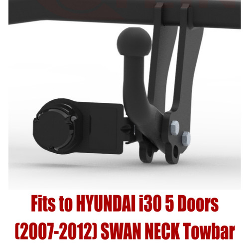 Swan neck tow bar for - tow,