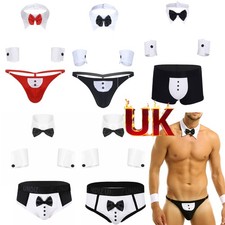 UK Men's Waiter Tuxedo Cosplay