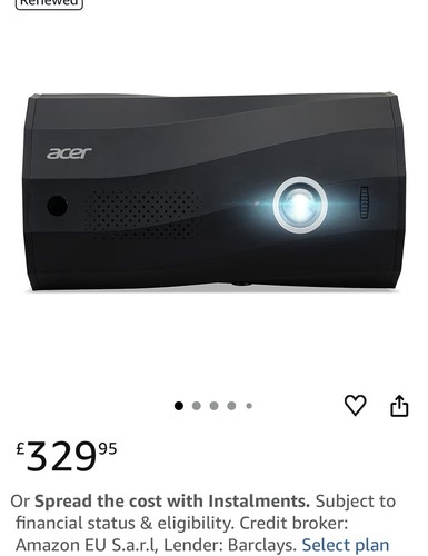 Acer c250i led portable - c250i,