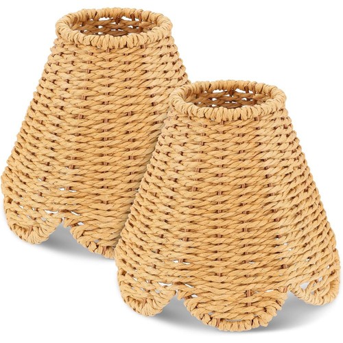 Small rattan lamp shade - small,