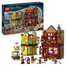 LEGO 76452 Harry Potter Quality Quidditch Supplies & Ice Cream Parlour Set wi...