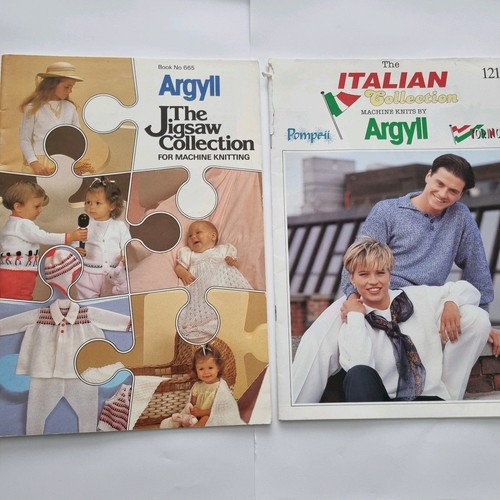Machine knit pattern books - 2,