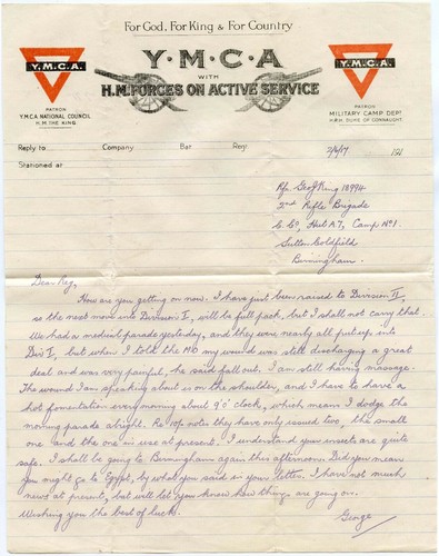 Ww1 george king 1917 - king,