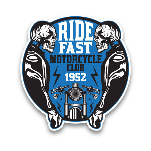 1952 ride fast motorcycle - 1952,