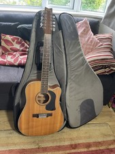 Washburn 12-String Electro-Acoustic Guitar with Mono Case