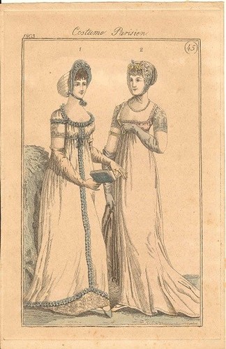 Journal des dames - , regency
