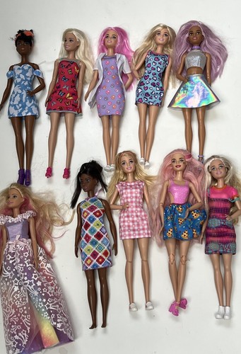 Barbie doll bundle joblot 10 - barbie,