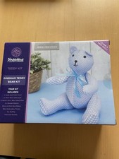 Crafter's Companion Threaders gingham teddy bear kit