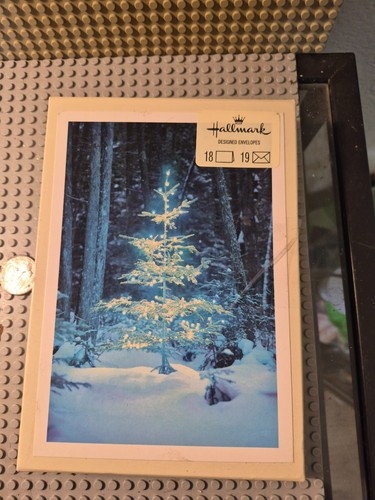 Hallmark glistening snowy tree - hallmark,