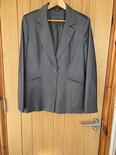Ladies grey jacket - size, 16