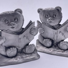 Pair of Bear Bookends 1992