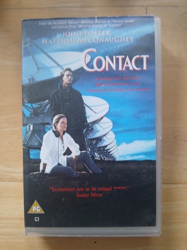 Contact vhs video cassette - video,