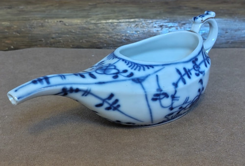 Antique blue white pottery - &,