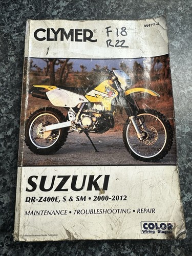 Suzuki z400e workshop - suzuki, dr-z400e